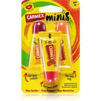 Carmex Minis Seturi pentru voiaj(pentru buze uscate) SPF 15 ieftin