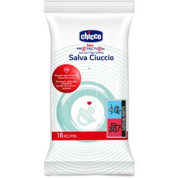 Chicco Wipes șervețele umede pentru suzetă