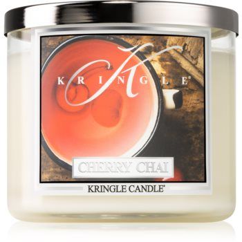 Kringle Candle Cherry Chai lumânare parfumată de firma original