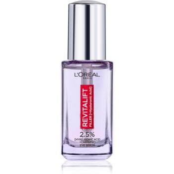 L’Oréal Paris Revitalift Filler ser pentru ochi, cu efect de iluminare cu acid hialuronic