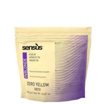 Pudra decoloranta InBlonde Zero Yellow Sensus, 450g