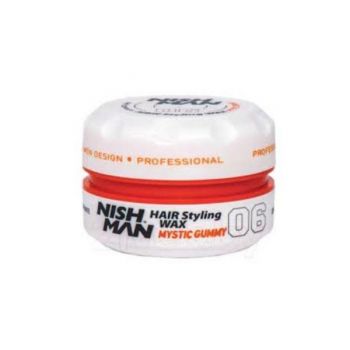 Ceara de par Nishman Hair Styling Wax 06 Mystic Gummy 150 ml