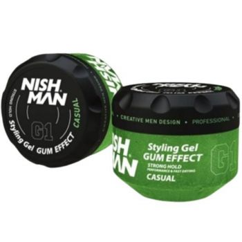 Gel de par Nishman G1 Styling Gel Gum Effect Casual 300 ml