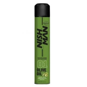 Spray pentru stralucire Olive Oil Nish Man 01, 400ml