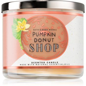 Bath & Body Works Pumpkin Donut Shop lumânare parfumată