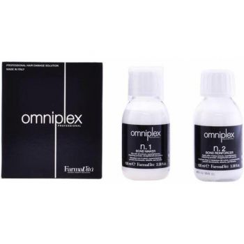 Kit pentru Protejarea Parului in Timpul Procedurilor Chimice - FarmaVita Omniplex Professional Hair Damage Solution, 2x 100 ml
