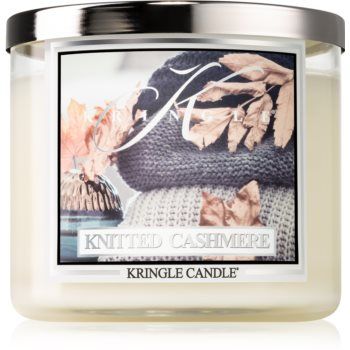 Kringle Candle Knitted Cashmere lumânare parfumată