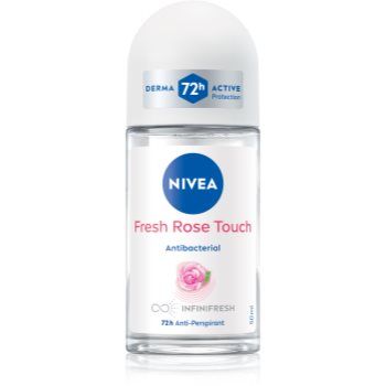 Nivea Rose Touch deodorant roll-on antiperspirant pentru femei