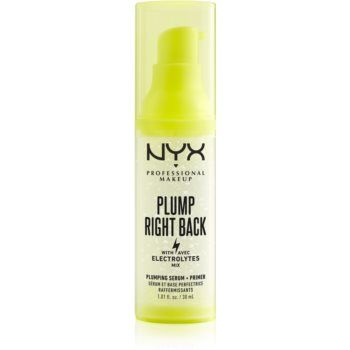 NYX Professional Makeup Plump Right Back Plump Serum And Primer baza rezisitenta la reducere