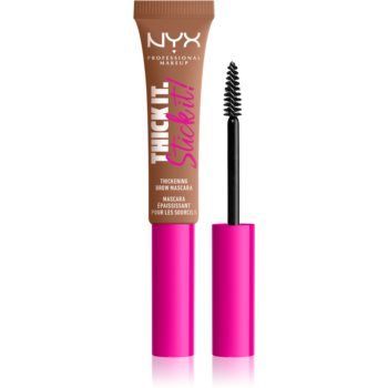 NYX Professional Makeup Thick it Stick It Brow Mascara mascara pentru sprâncene