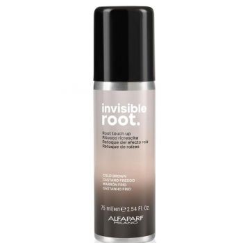 Spray Colorant pentru Radacini - Alfaparf Milano Invisible Root, nuanta Cold Brown, 75 ml ieftin