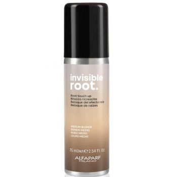 Spray Colorant pentru Radacini - Alfaparf Milano Invisible Root, nuanta Medium Blonde, 75 ml Spray Colorant pentru Radacini - Alfaparf Milano Invisible Root, nuanta Medium Blonde, 75 ml