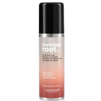 Spray Colorant pentru Radacini - Alfaparf Milano Invisible Root, nuanta Red Copper, 75 ml