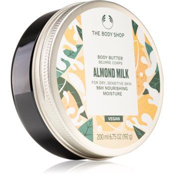 The Body Shop Almond Milk Body Butter unt de corp hranitor pentru piele uscata si sensibila