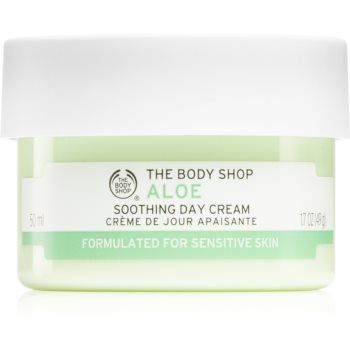 The Body Shop Aloe crema de zi calmanta faciale