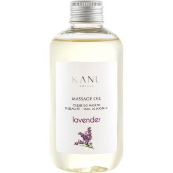 Ulei de Masaj cu Lavanda si Lemn de Santal - KANU Nature Massage Oil Lavender, 200 ml de firma original