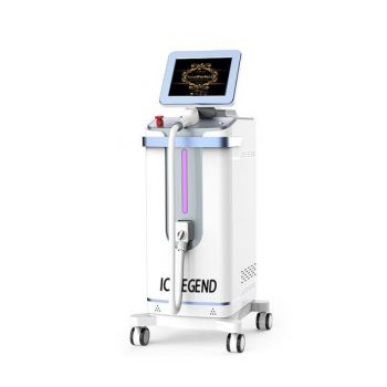 Aparat Epilare Definitiva Laser Dioda 4Lungimi 940, 755, 808, 1064nm Profesional 1000W Dioda Laser, 100mil Impulsuri ICELegend