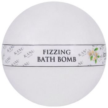 Bila Spumanta de Baie cu Iasomie si Lapte - KANU Nature Fizzing Bath Bomb Jasmine and Milk, 160 g ieftina