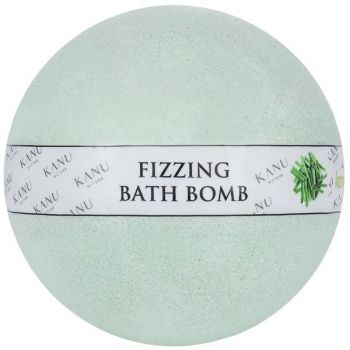 Bila Spumanta de Baie cu Lamaita - KANU Nature Fizzing Bath Bomb Lemongrass, 160 g