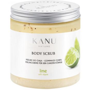 Exfoliant Corporal cu Lime si Alge - KANU Nature Body Scrub Lime with Algae, 350 g ieftin