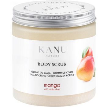 Exfoliant Corporal cu Mango si Galbenele - KANU Nature Body Scrub Mango with Calendula, 350 g