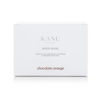 Masca de Corp cu Aroma de Ciocolata si Portocale - KANU Nature Chocolate-Orange Body Mask, 200 ml