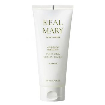 Masca de par cu Rozmarin si Sare de Mare, Rated Green Real Mary Purifying Scalp Scaler (Sea Salt), 200 ml