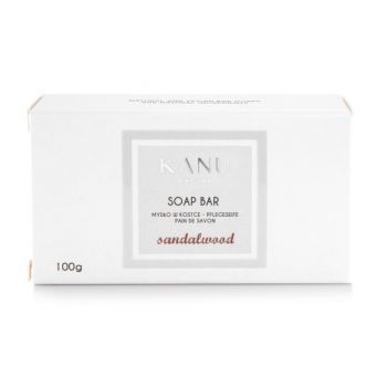 Sapun Natural cu Lemn de Santal - KANU Nature Soap Bar Sandalwood, 100 g
