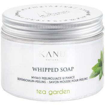 Sapun Spuma cu Miros de Plantatie de Ceai - KANU Nature Whipped Soap Tea Garden, 180 g de firma original