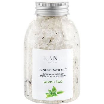 Sare de Baie Minerala cu Ceai Verde - KANU Nature Mineral Bath Salt Green Tea, 350 g