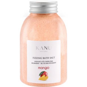 Sare de Baie Spumanta cu Parfum de Mango - KANU Nature Fizzing Bath Salt Mango, 250 g ieftina