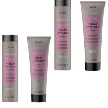 Set Cadou Refresh Violet Lavander 2x Sampon 300ml + 2x Tratament 250ml