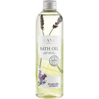 Ulei de Baie cu Lavanda si Lemn de Santal - KANU Nature Bath Oil Lavender Sandalwood, 250 ml