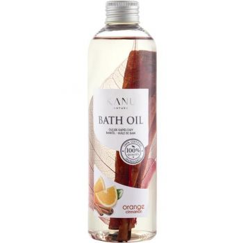 Ulei de Baie cu Portocala si Scortisoara - KANU Nature Bath Oil Orange Cinnamon, 250 ml ieftin