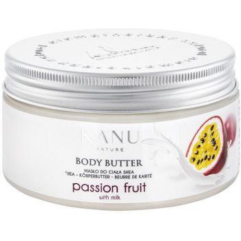 Unt de Corp cu Fructul Pasiunii - KANU Nature Body Butter Passion Fruit with Milk, 190 g ieftina