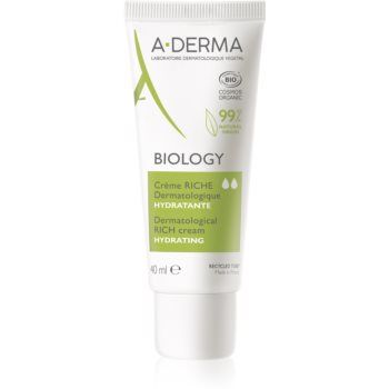 A-Derma Biology Rich Cream produs hrănitor pentru ten uscat sensibil si foarte uscat