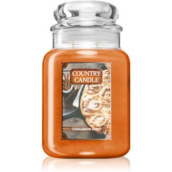 Country Candle Cinnamon Buns lumânare parfumată