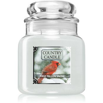 Country Candle First Fallen Snow lumânare parfumată