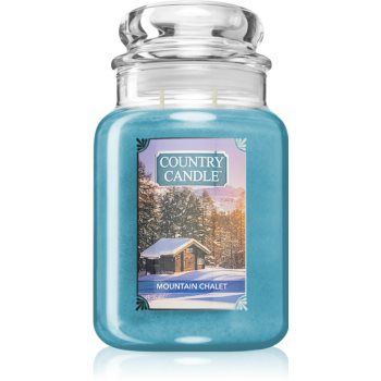 Country Candle Mountain Challet lumânare parfumată