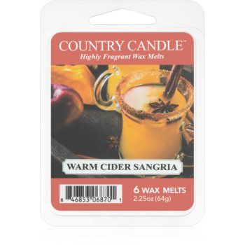 Country Candle Warm Cider Sangria ceară pentru aromatizator