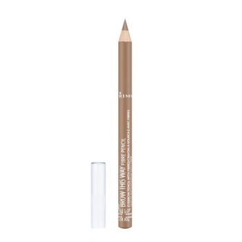 Creion pentru sprancene Rimmel Brow This Way Fibre Pencil 001 Light, 1.08 g Creion pentru sprancene Rimmel Brow This Way Fibre Pencil 001 Light, 1.08 g