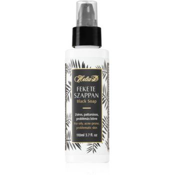 Helia-D Black Soap gel de curățare pentru ten acneic