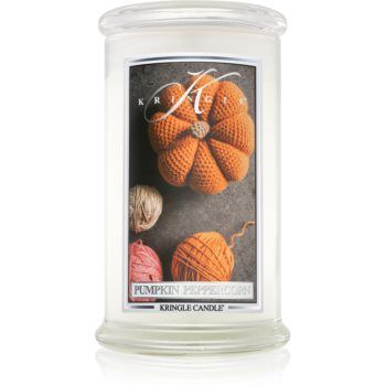 Kringle Candle Pumpkin Peppercorn lumânare parfumată