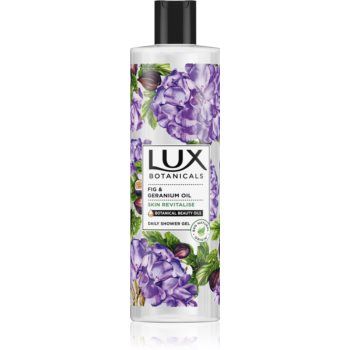 Lux Fig & Geranium Oil gel de duș