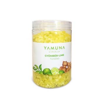 Sare de Baie cu Ghimbir & Lime Yamuna, 1000 g Sare de Baie cu Ghimbir & Lime Yamuna, 1000 g