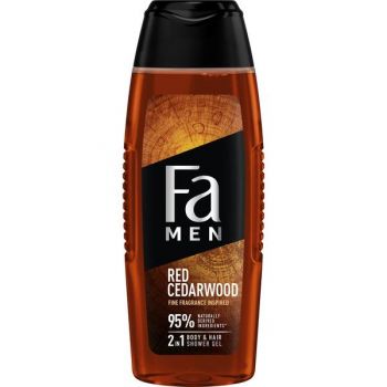 Gel de Dus Red Cedarwood pentru Par si Corp 2 in 1 pentru Barbati Fa Men, 400 ml ieftin