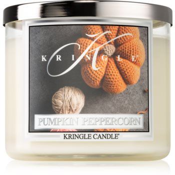 Kringle Candle Pumpkin Peppercorn lumânare parfumată