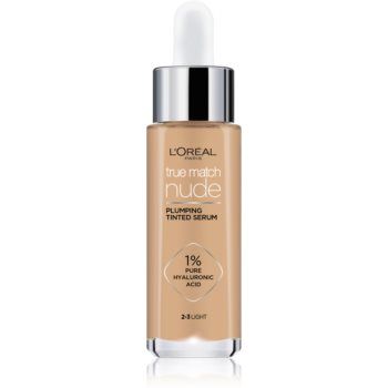 L’Oréal Paris True Match Nude Plumping Tinted Serum ser pentru uniformizarea nuantei tenului