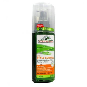 Spray Leave-in Anti-frizz pentru Volum cu Aloe Vera, Miere si Pro-vitamina B5 Corpore Sano, 200 ml