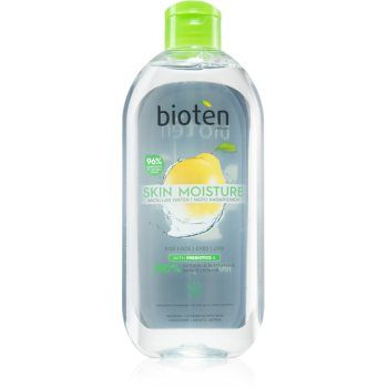 Bioten Skin Moisture Apa micela cu efect de curatare si indepartare a machiajului pentru piele normală și mixtă